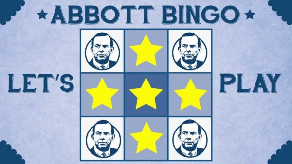 Tony Abbott's Debate Bingo!