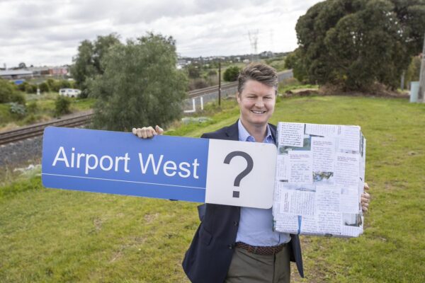 We’re delivering a brand new train station to the Niddrie electorate a...