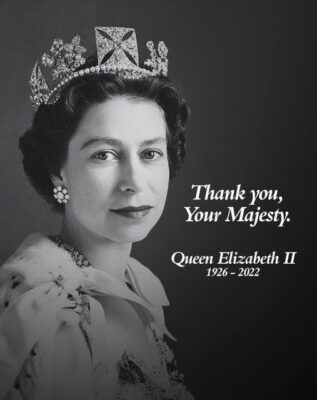 Thank you, Your Majesty, for everything....