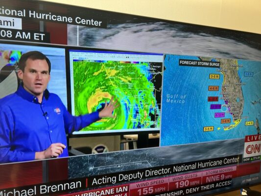 Darren Chester MP: USA media wall to wall coverage of potentially catastrophic conditions…