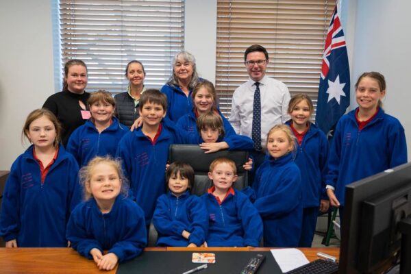 From outback Qld to Parliament House Canberra, Bedourie State School q...