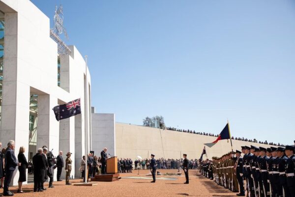 History in the making. Yesterday the Governor-General read the officia...