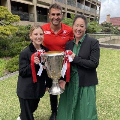 Sending only good vibes and luck from Newtown to the @sydneyswans toda...