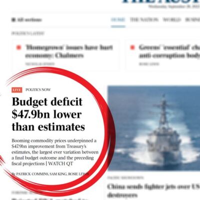 Labor inherited a strong economy and a rapidly improving budget after ...