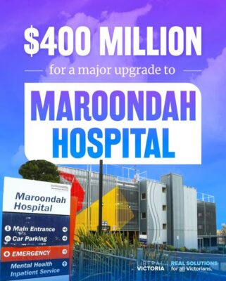 As part of the Victorian Liberals and Nationals’ plan to fix the healt...