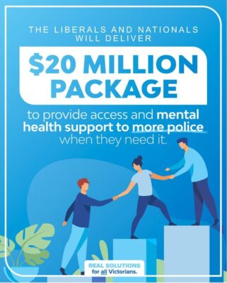 Trauma Related mental health issues are increasing across Victoria Pol...