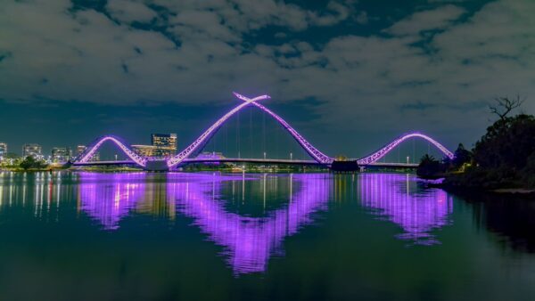 Mark McGowan: Perth landmarks illuminated royal purple in honour of Her Majesty The …