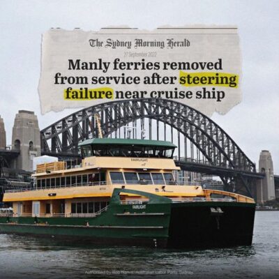 Another offshore manufacturing fail from this NSW Liberal Government...