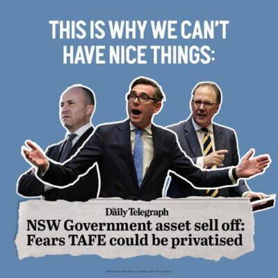 Happy National TAFE Day to everyone except the NSW Liberals...