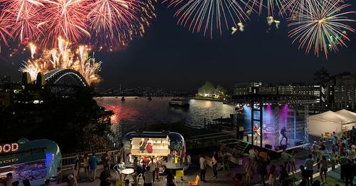 Party in the New Year on the Cahill Expressway