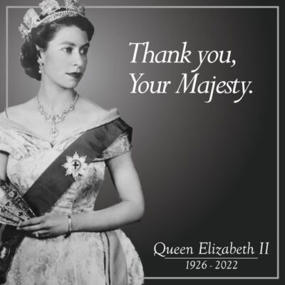 Thank you, Your Majesty, for everything....