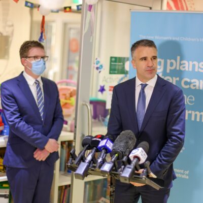 Peter Malinauskas: We are building a new Women’s and Children’s Hospital that sets us up …