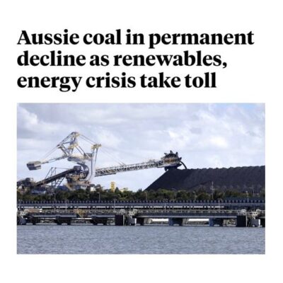 Coal is on the way out. But Labor keep opening new mines because they ...