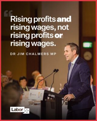 For too long, wages haven't kept up with profits....