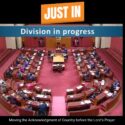 All those on the left voted to put the Acknowledgement of Country befo...