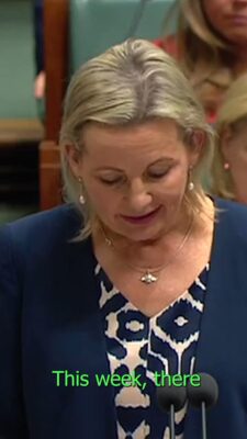 Sussan Ley: It won’t be easy under Kermit the Froganese  #auspol …