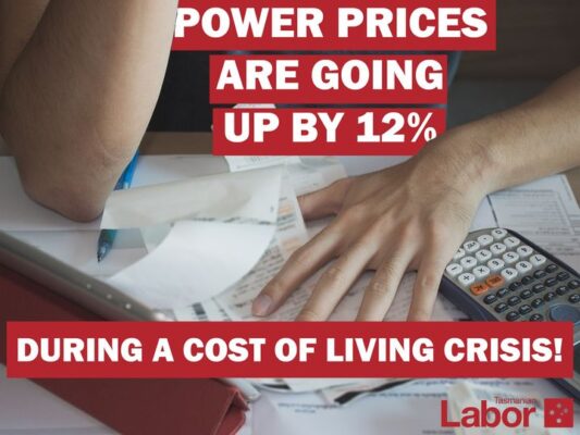 Another broken promise from the Liberal Government. Tasmanian’s should...