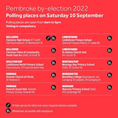 Tasmanian Labor: If you live in these areas on the sunny side, don’t forget to Vote 1 L…