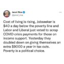 Keeping people in poverty is a political choice....
