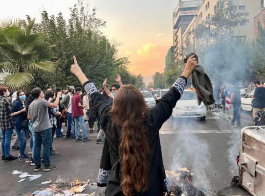 Solidarity with the courageous women protesting in Iran and around the...