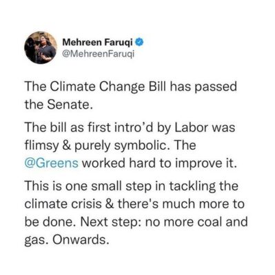 The Climate Change Bill passed the senate, but there’s still more work...