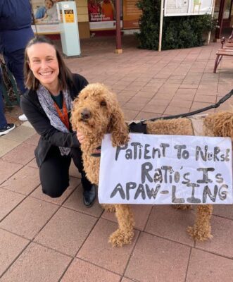 Yesterday, nurses and midwives across the state took industrial action...