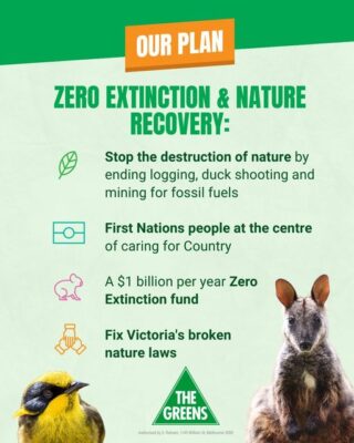 LAUNCHING our plan for a $1 billion Zero Extinction Fund....