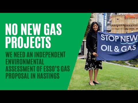 Victorian Greens: No new gas project from Esso – Adjournment speech from Victorian Greens Leader Samantha Ratnam