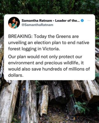 Victorian Greens: The Vic Labor Government is spending millions to destroy our irreplace…