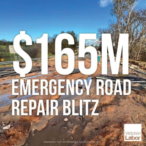 JUST ANNOUNCED: The Andrews Labor Government has launched a $165 milli...