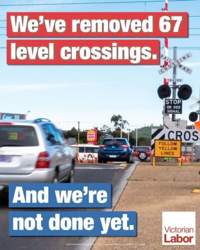 Dan Andrews and Labor have already removed 67 dangerous and congested ...