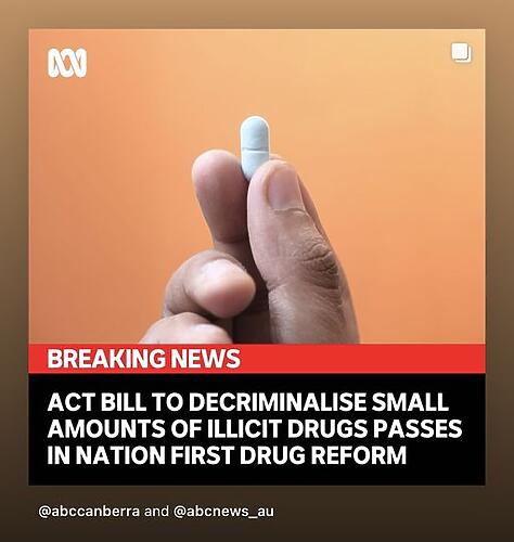 Did you see Labor’s nation-leading drug law reform that passed yesterd...