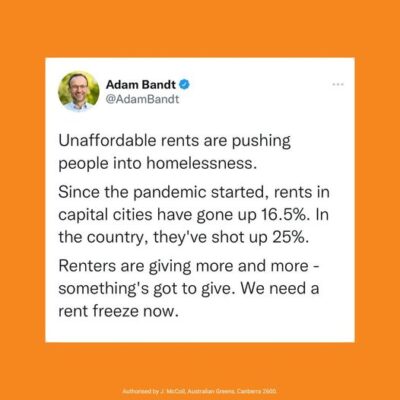 We need a rent freeze, a minimum standard for renters and a big build ...