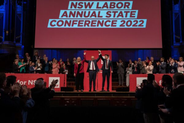 An honour to speak at the @NSWLabor Conference about rebuilding trust ...
