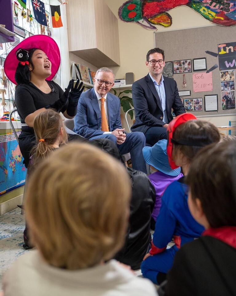 Anthony Albanese: Cheaper child care is going to make a real difference to Australi…