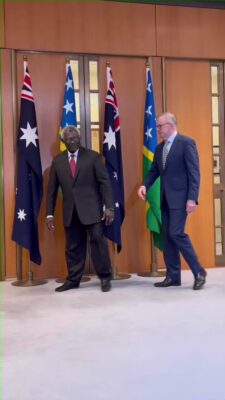 It was a pleasure to welcome Solomon Islands Prime Minister Sogavare t...