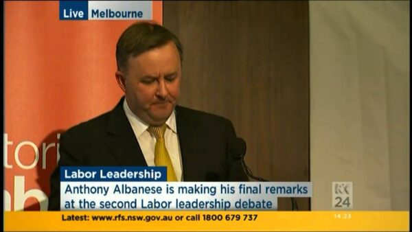 Anthony Albanese - Closing Statement to Melbourne Leadership Forum