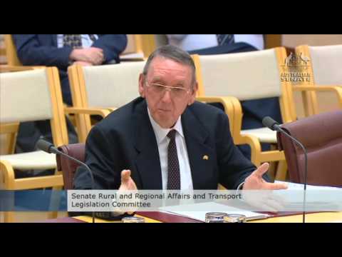 Bill Milby appears at Senate Shipping Inquiry - Clip 2