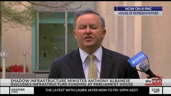 Doorstop on infrastructure investment cuts - 18 October 2016