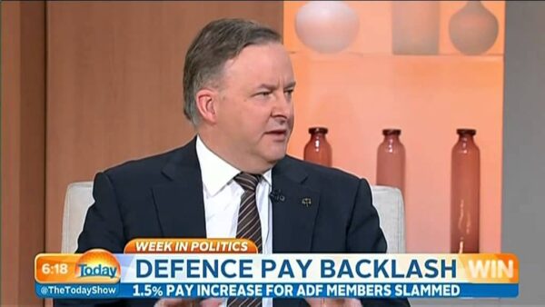 Fair Pay for the Australian Defence Force - The Today Show