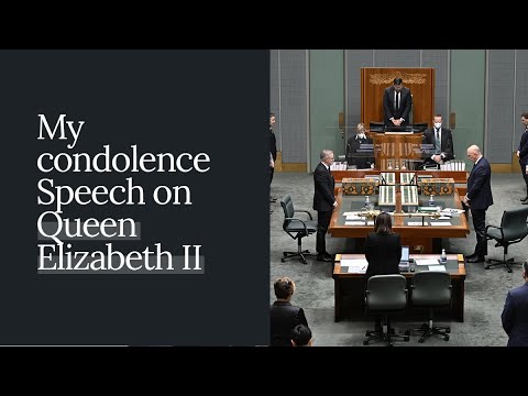 My Condolence Speech on Her Majesty Queen Elizabeth II