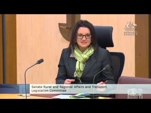 Senate Shipping Inquiry - Economic and Social Analysis Assumptions - Clip 3