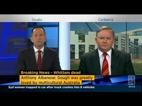 Vale Gough Whitlam - Anthony Albanese MP