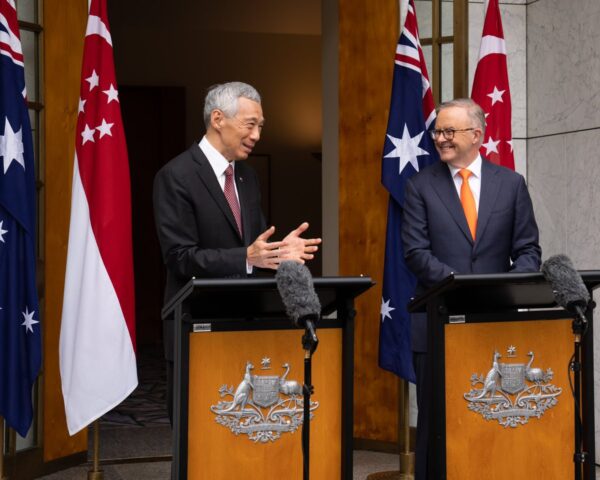 Singaporean Prime Minister @leehsienloong is a great friend of Austral...