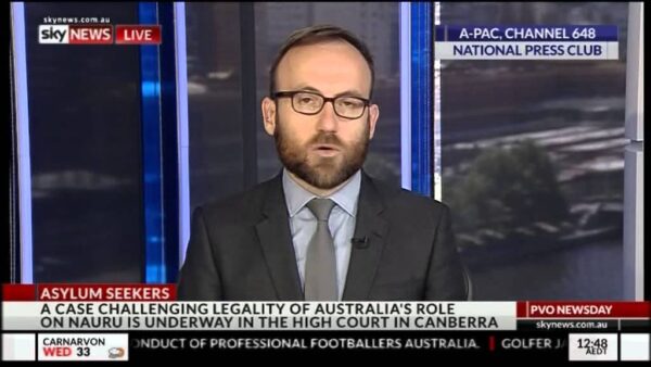 Adam Bandt talks Nauru and terror raids on Sky News