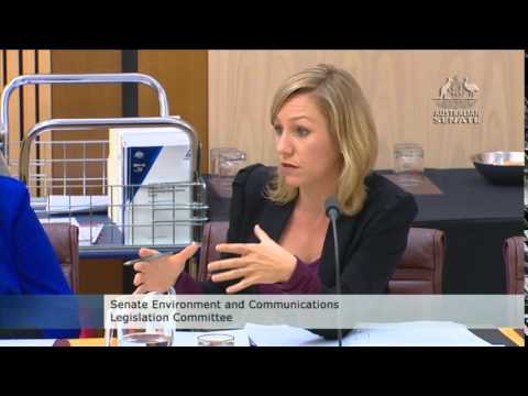 Australian Greens: Larissa Waters questions government officials on Direct Action