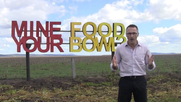 Australian Greens: Mine Your Food Bowl?