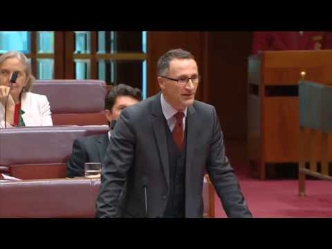 Australian Greens: Richard Di Natale asks the govt – who have you been listening to?