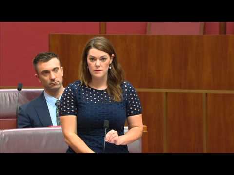 Sarah Hanson-Young - allow babies born in Australia, to stay in Australia.