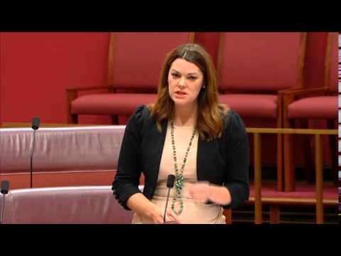 Sarah in the Senate - mandatory reporting